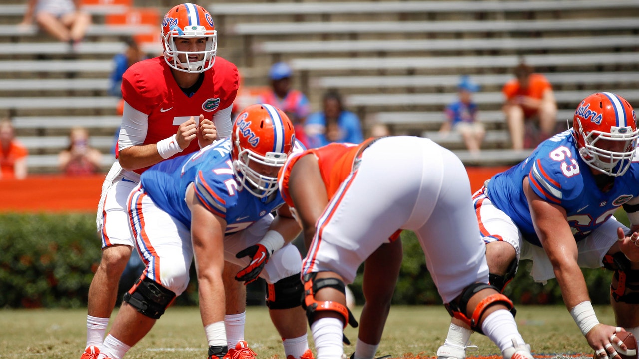 Offensive coordinator Kurt Roper working on timing with new Gators QBs